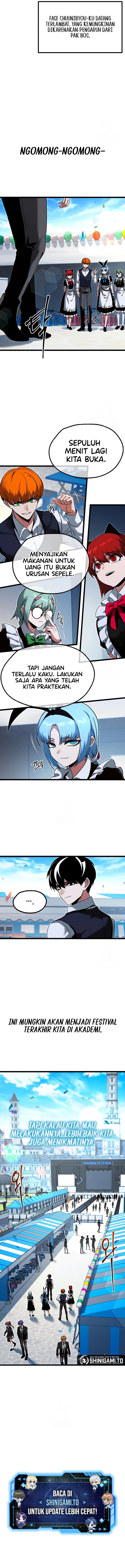 Halaman 17 dari I Took over The Academy With a Single Sashimi Knife Chapter 56