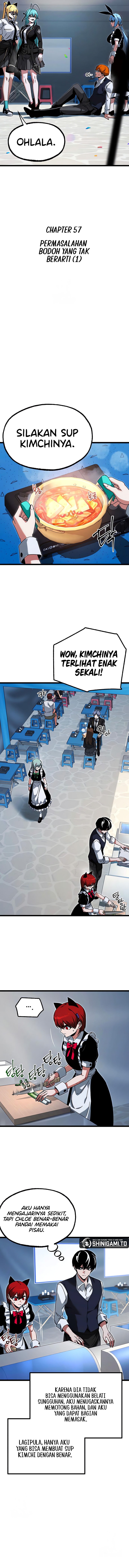 Halaman 6 dari I Took over The Academy With a Single Sashimi Knife Chapter 57