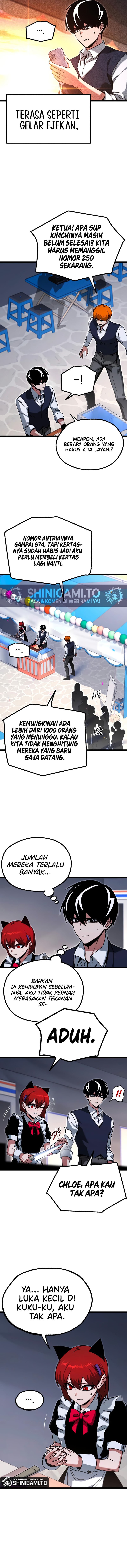 Halaman 10 dari I Took over The Academy With a Single Sashimi Knife Chapter 59