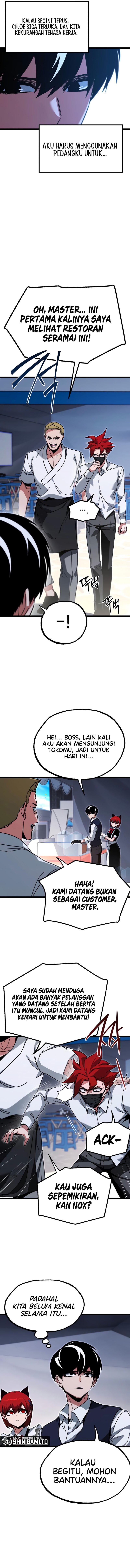 Halaman 11 dari I Took over The Academy With a Single Sashimi Knife Chapter 59