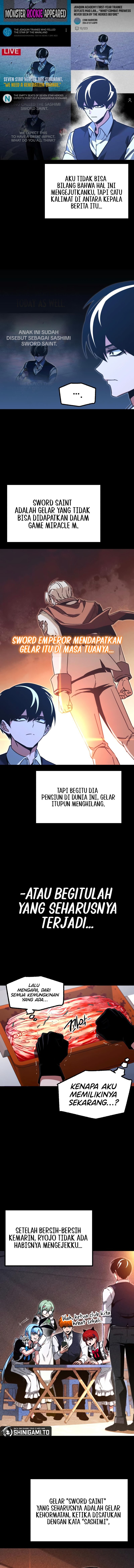 Halaman 9 dari I Took over The Academy With a Single Sashimi Knife Chapter 59