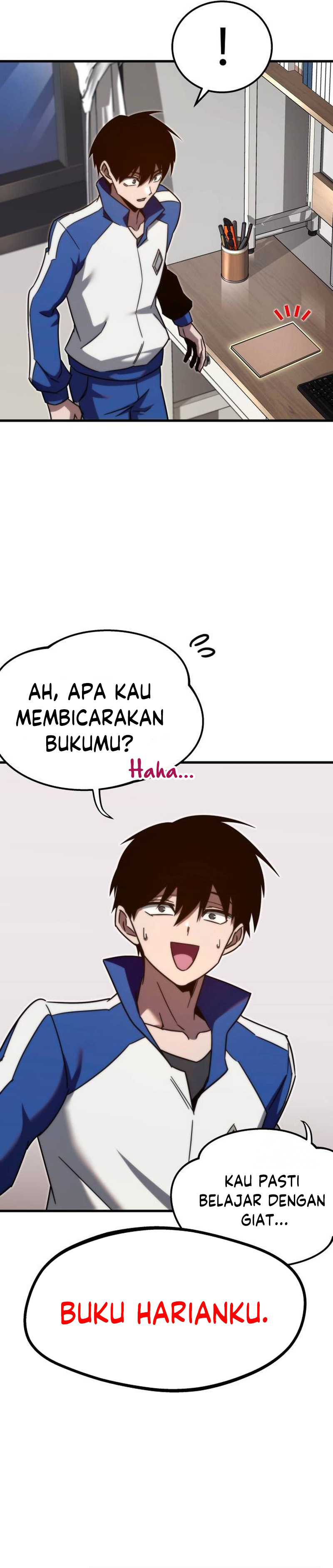 Halaman 28 dari I Took over The Academy With a Single Sashimi Knife Chapter 6