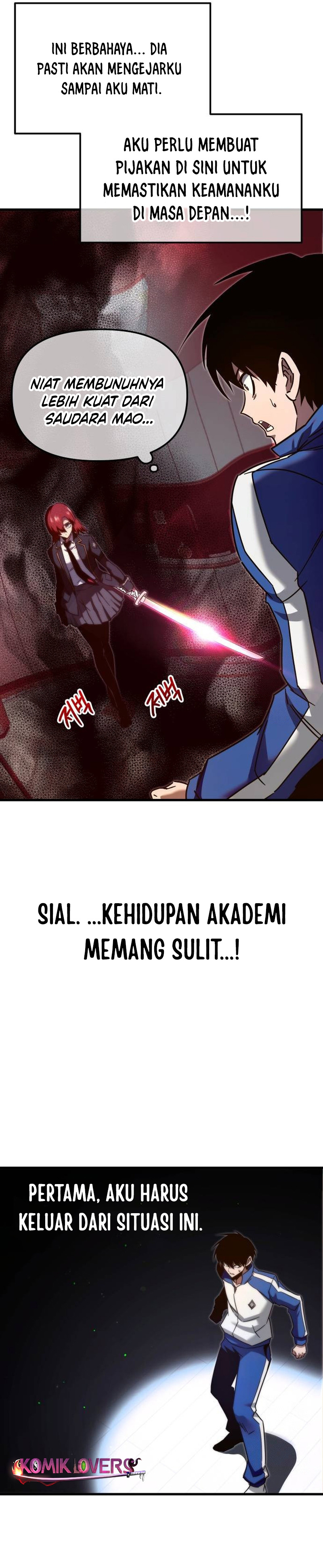 Halaman 39 dari I Took over The Academy With a Single Sashimi Knife Chapter 6