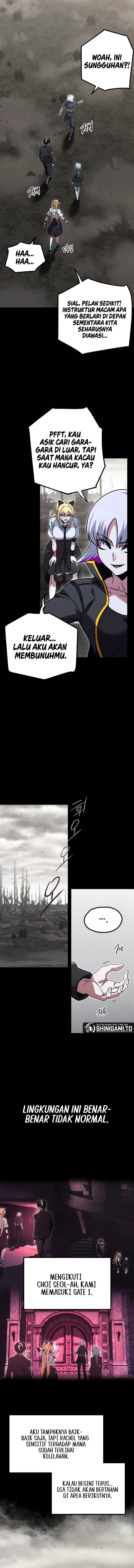 Halaman 17 dari I Took over The Academy With a Single Sashimi Knife Chapter 64