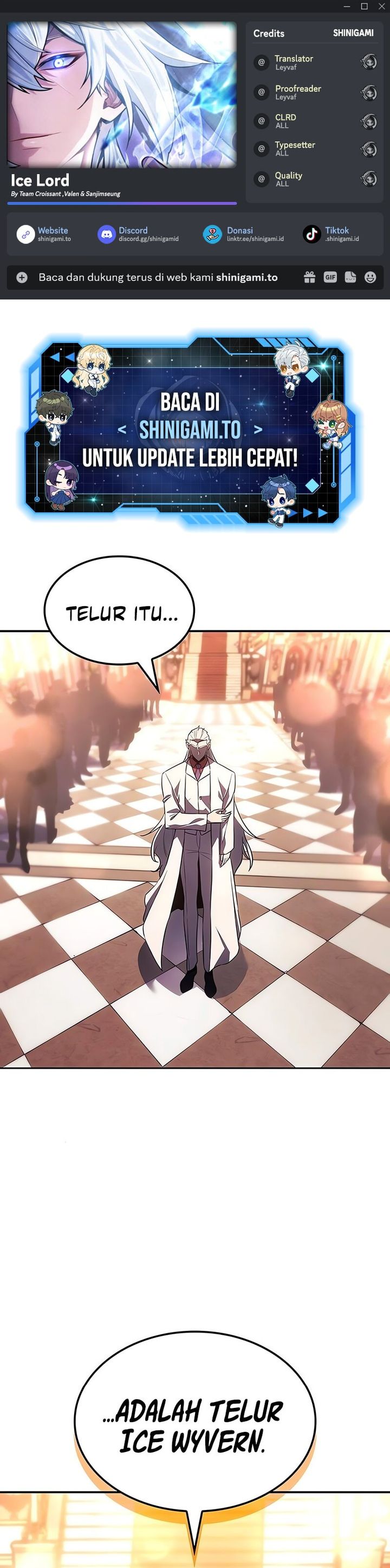Halaman 1 dari Ice Lord Chapter 40