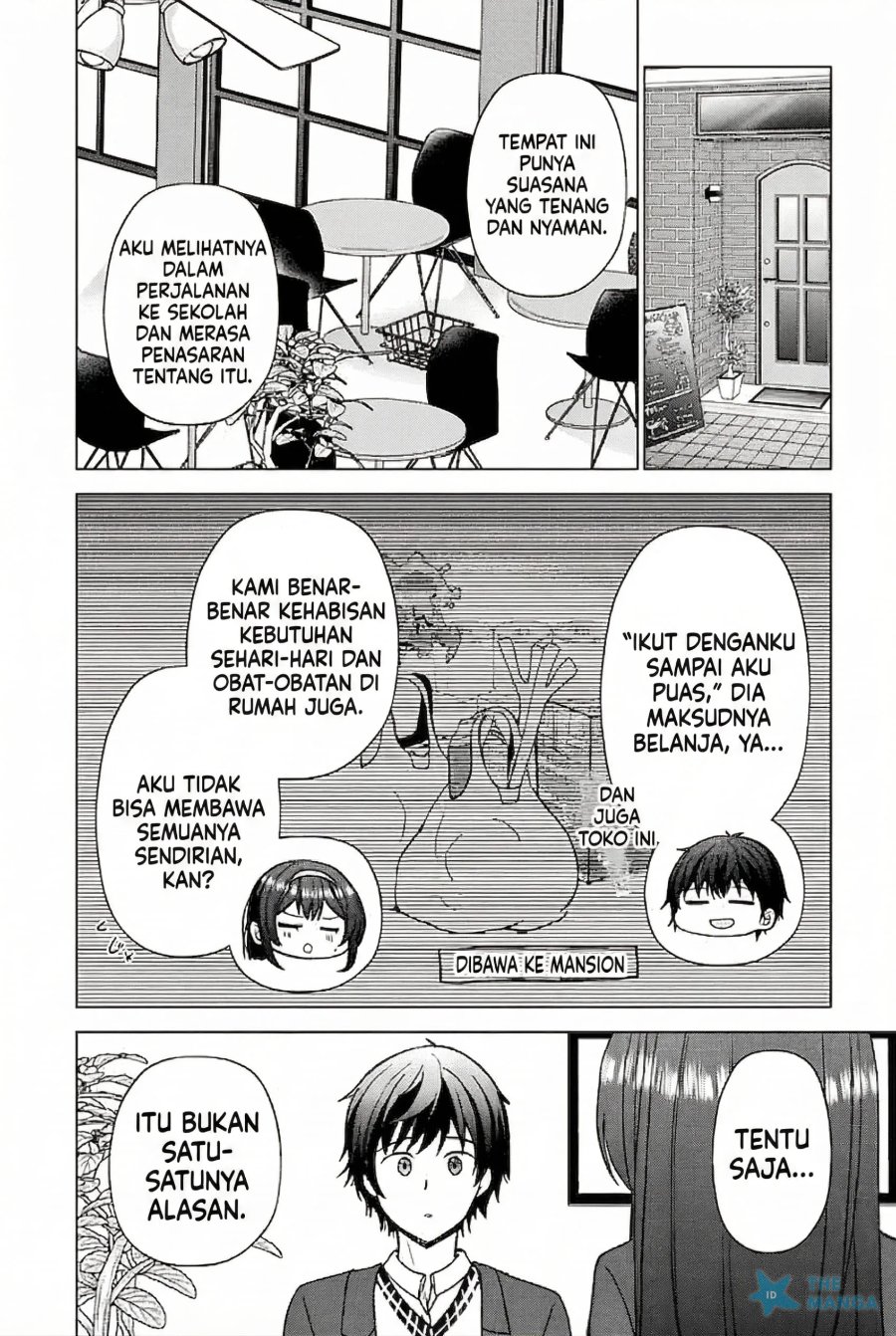 Iinazuke ga Dekita to Omottara, Sono Iinazuke ga Gakkou de Yuumei na chapter 8 halaman 11