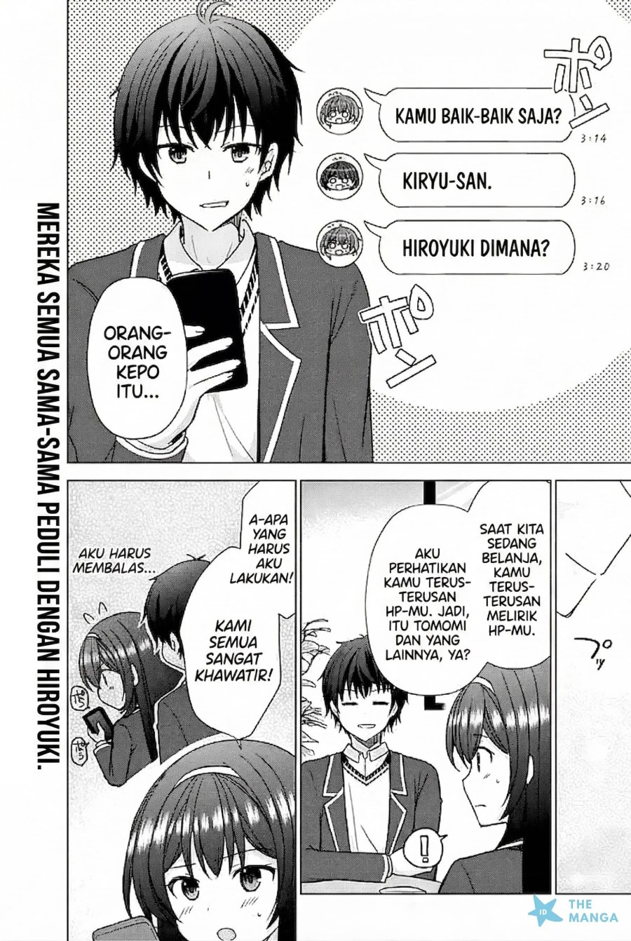 Iinazuke ga Dekita to Omottara, Sono Iinazuke ga Gakkou de Yuumei na chapter 8 halaman 13