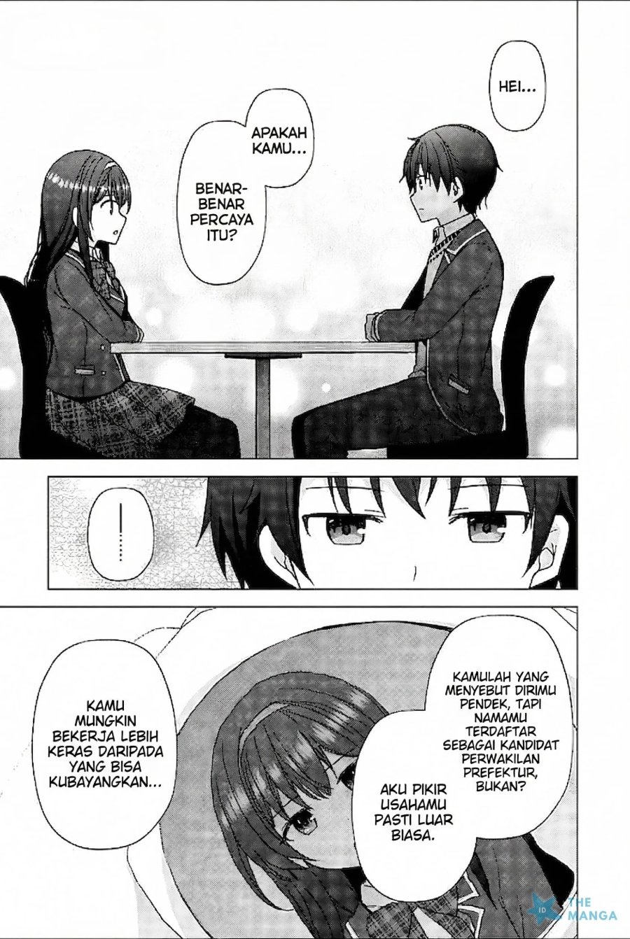 Iinazuke ga Dekita to Omottara, Sono Iinazuke ga Gakkou de Yuumei na chapter 8 halaman 16
