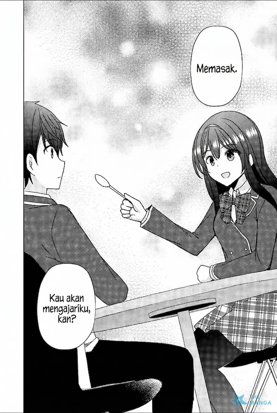 Iinazuke ga Dekita to Omottara, Sono Iinazuke ga Gakkou de Yuumei na chapter 8 halaman 19