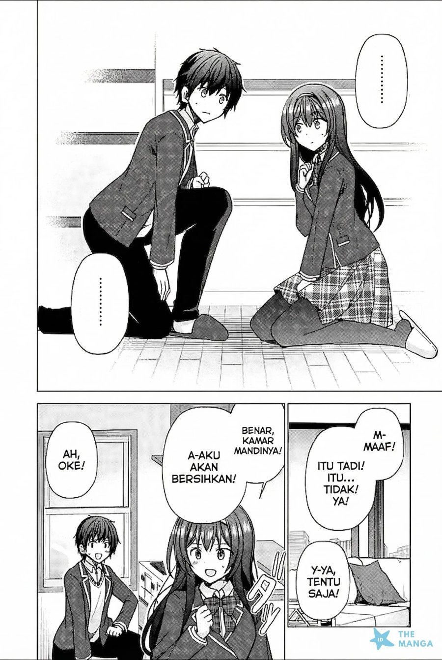 Iinazuke ga Dekita to Omottara, Sono Iinazuke ga Gakkou de Yuumei na chapter 9 halaman 13