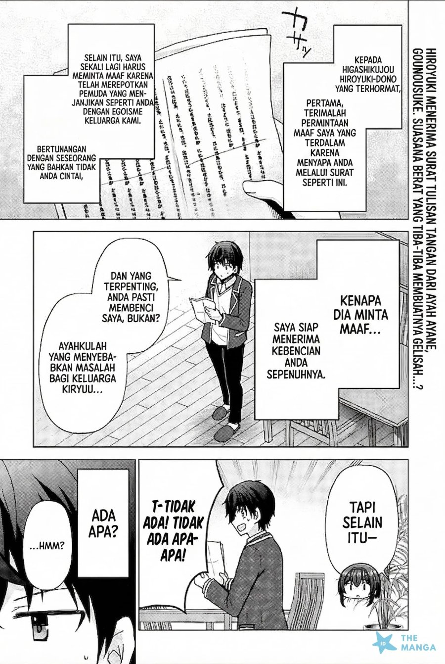 Iinazuke ga Dekita to Omottara, Sono Iinazuke ga Gakkou de Yuumei na chapter 9 halaman 16