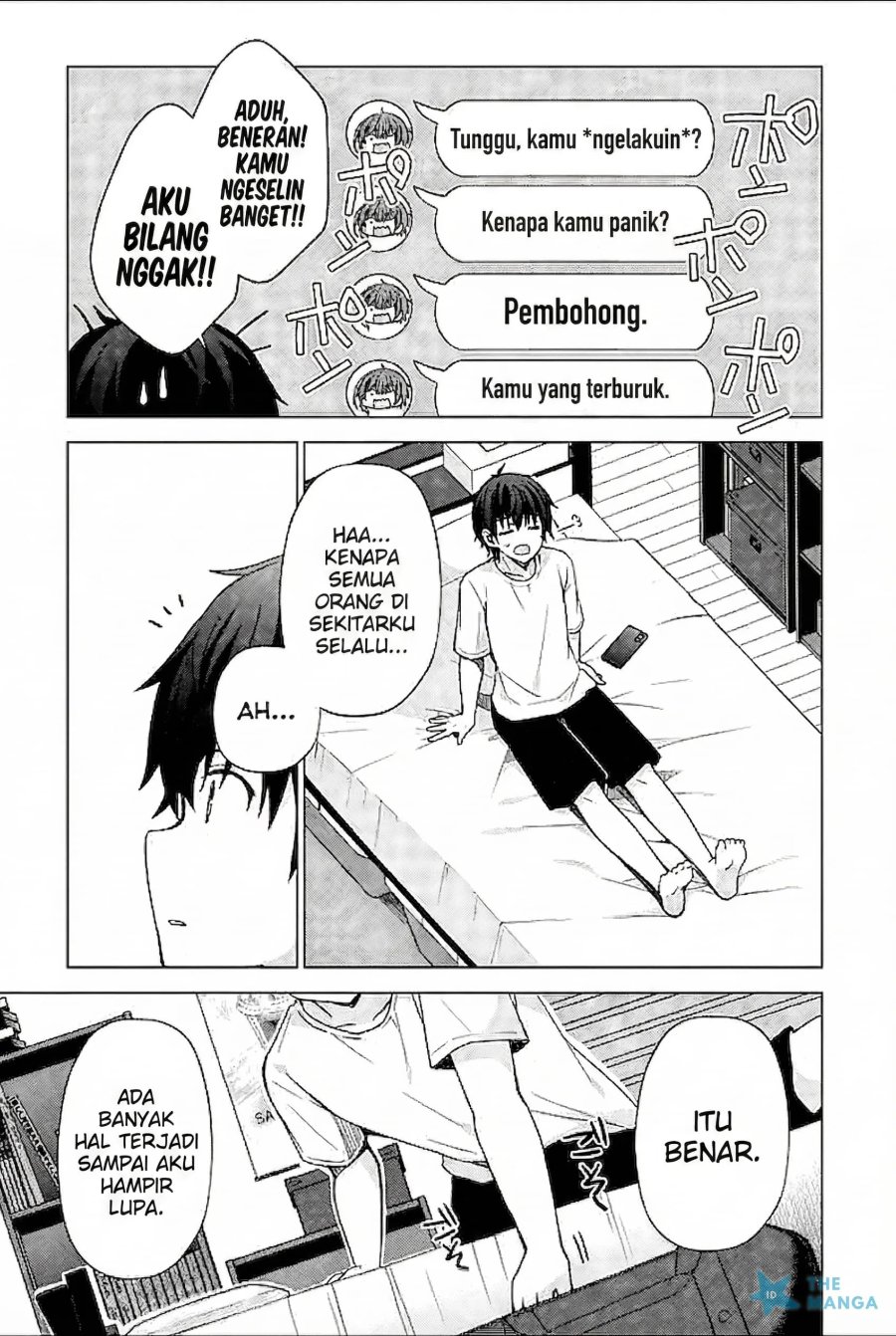 Iinazuke ga Dekita to Omottara, Sono Iinazuke ga Gakkou de Yuumei na chapter 9 halaman 25