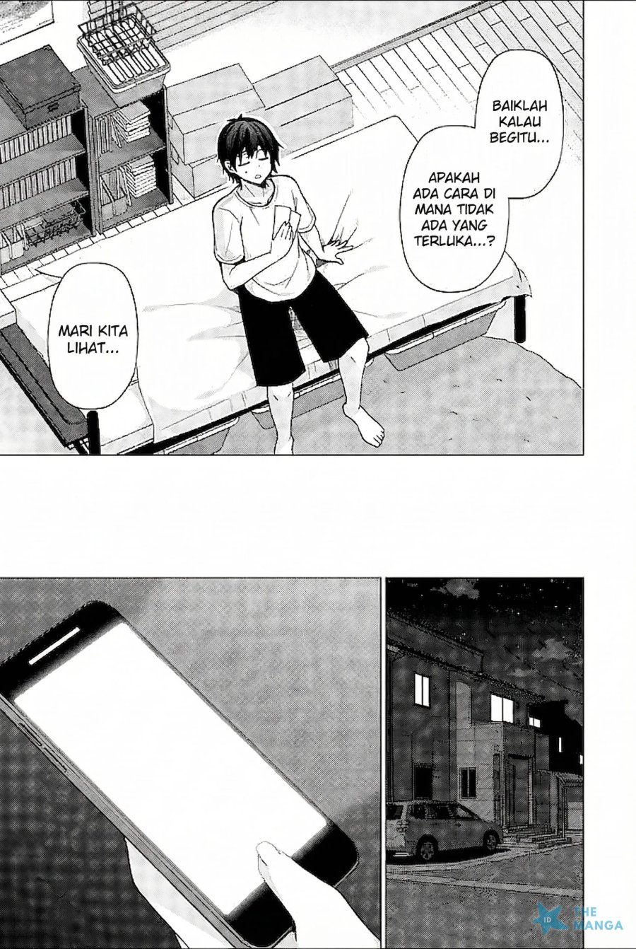 Iinazuke ga Dekita to Omottara, Sono Iinazuke ga Gakkou de Yuumei na chapter 9 halaman 27