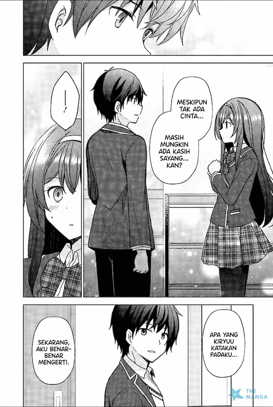 Iinazuke ga Dekita to Omottara, Sono Iinazuke ga Gakkou de Yuumei na chapter 9 halaman 5