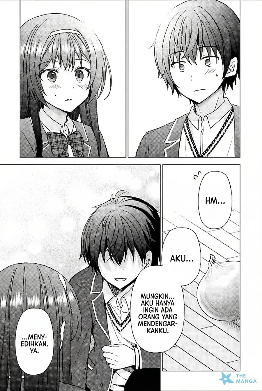 Iinazuke ga Dekita to Omottara, Sono Iinazuke ga Gakkou de Yuumei na chapter 9 halaman 8