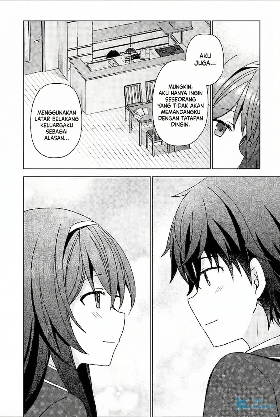 Iinazuke ga Dekita to Omottara, Sono Iinazuke ga Gakkou de Yuumei na chapter 9 halaman 9