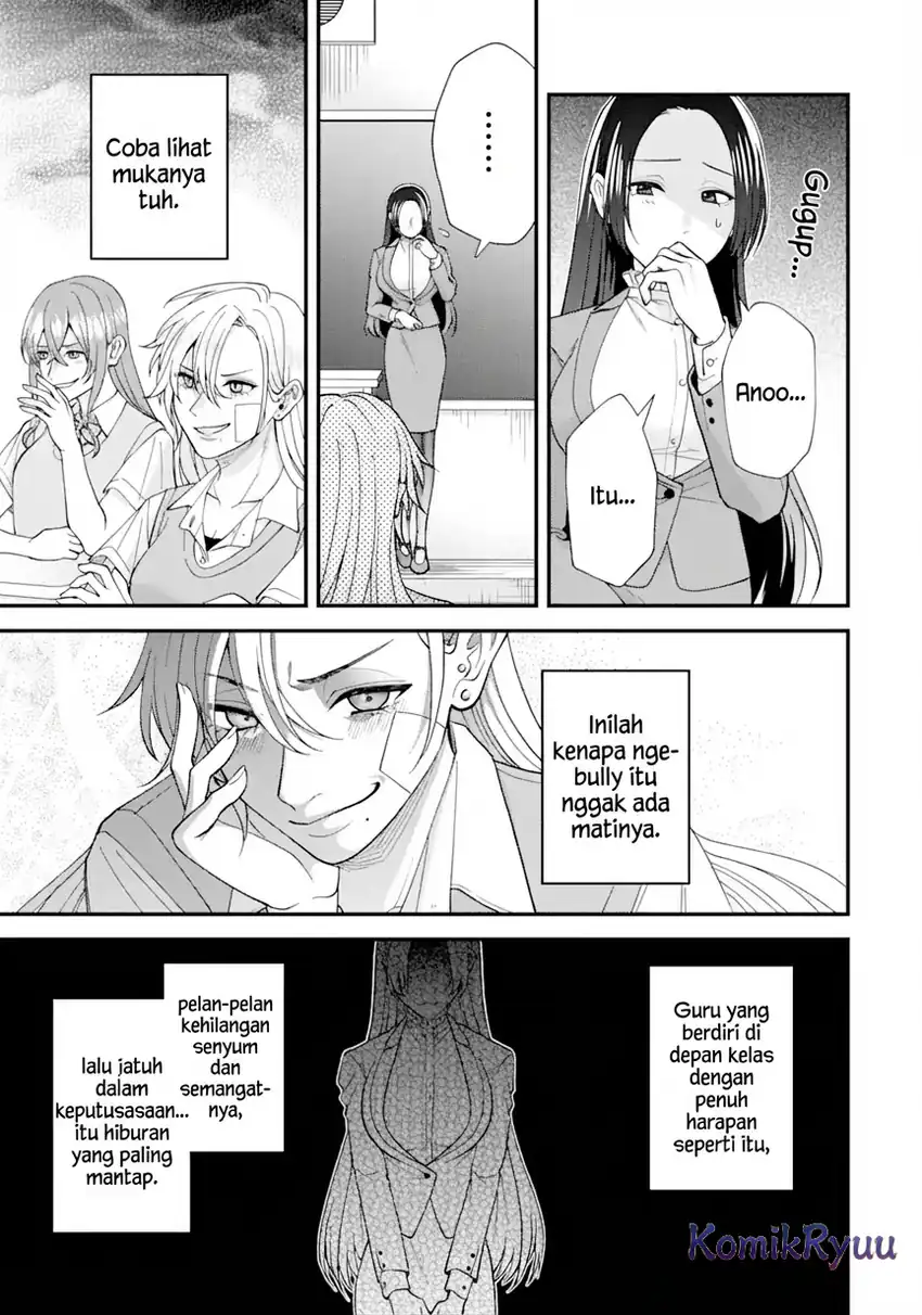 Halaman 19 dari Ijime no Shikaeshi wa Sensei ni Omakase Chapter 1.2
