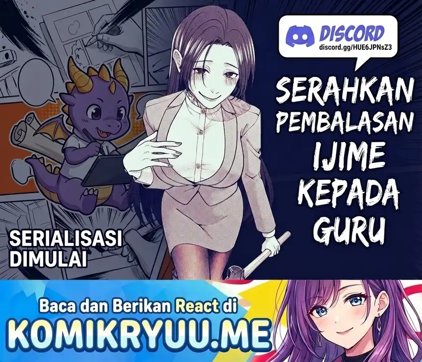 Halaman 1 dari Ijime no Shikaeshi wa Sensei ni Omakase Chapter 1