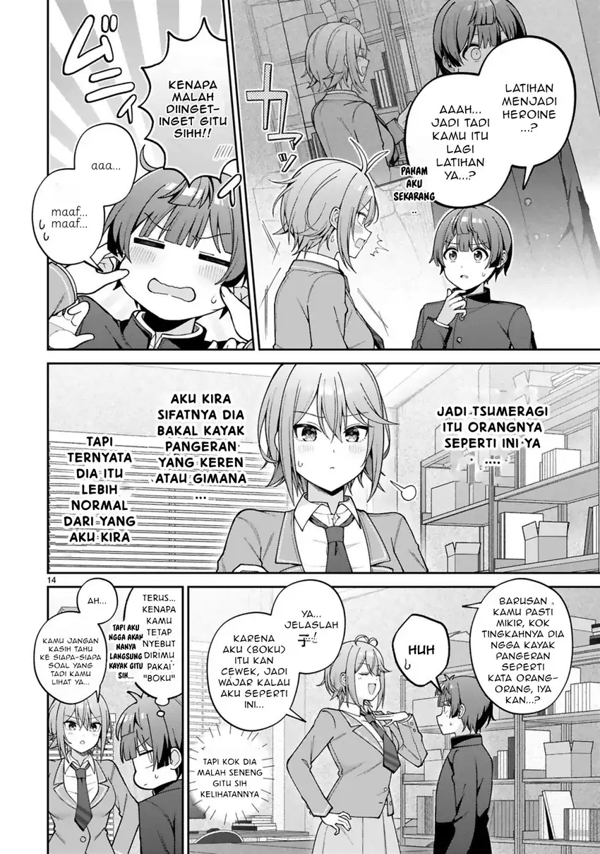 Halaman 14 dari Ikemen Joshi Demo Kawaii Heroine ni Naremasu ka? Chapter 1