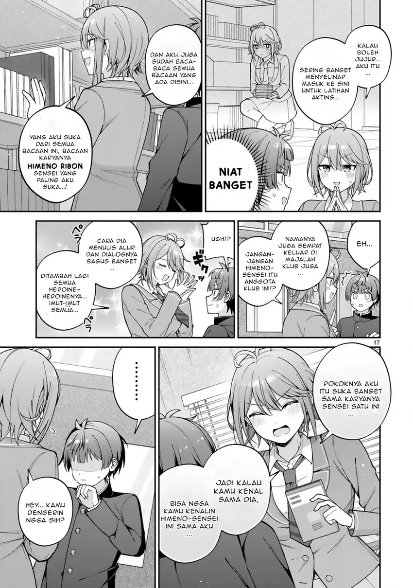 Halaman 17 dari Ikemen Joshi Demo Kawaii Heroine ni Naremasu ka? Chapter 1