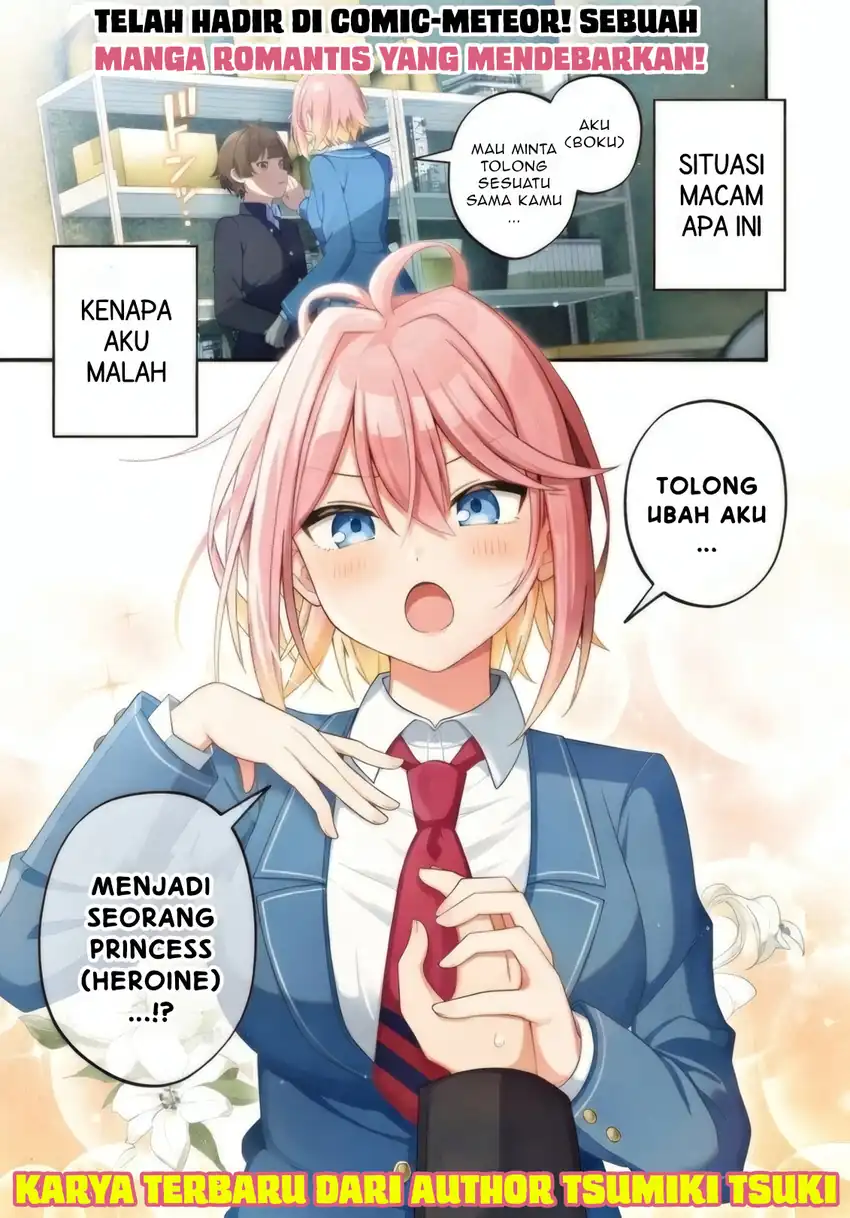 Halaman 2 dari Ikemen Joshi Demo Kawaii Heroine ni Naremasu ka? Chapter 1