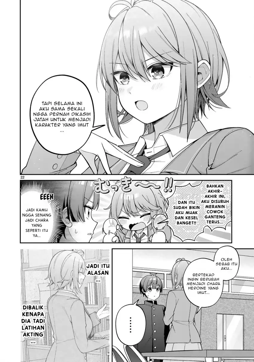 Halaman 22 dari Ikemen Joshi Demo Kawaii Heroine ni Naremasu ka? Chapter 1