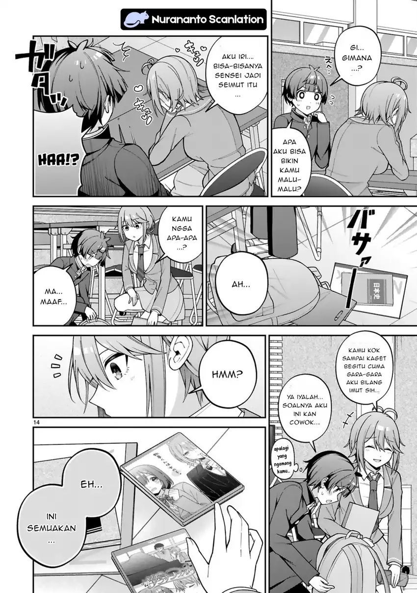 Halaman 14 dari Ikemen Joshi Demo Kawaii Heroine ni Naremasu ka? Chapter 2