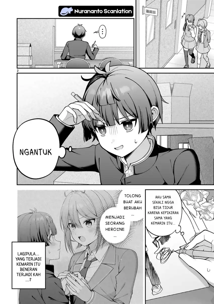 Halaman 2 dari Ikemen Joshi Demo Kawaii Heroine ni Naremasu ka? Chapter 2