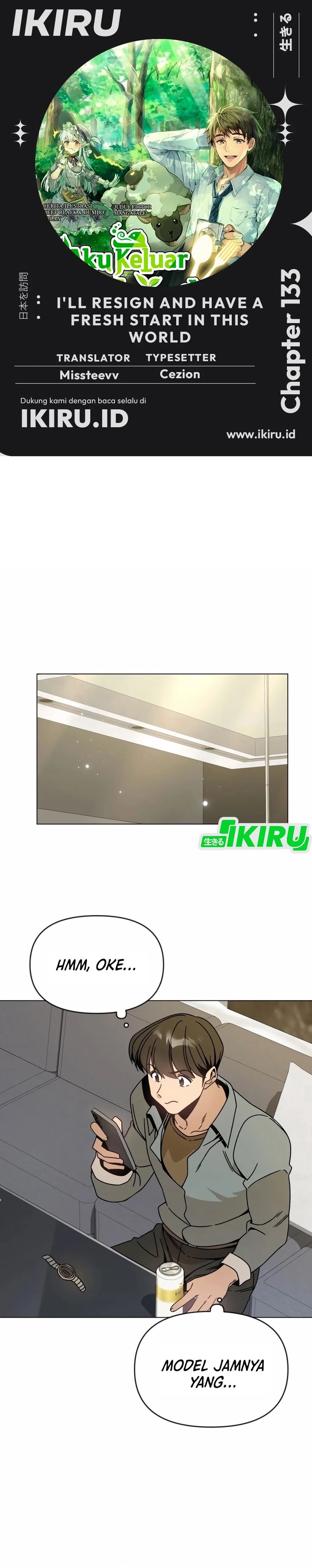 Halaman 1 dari Resigning and Healing in Another World Chapter 133