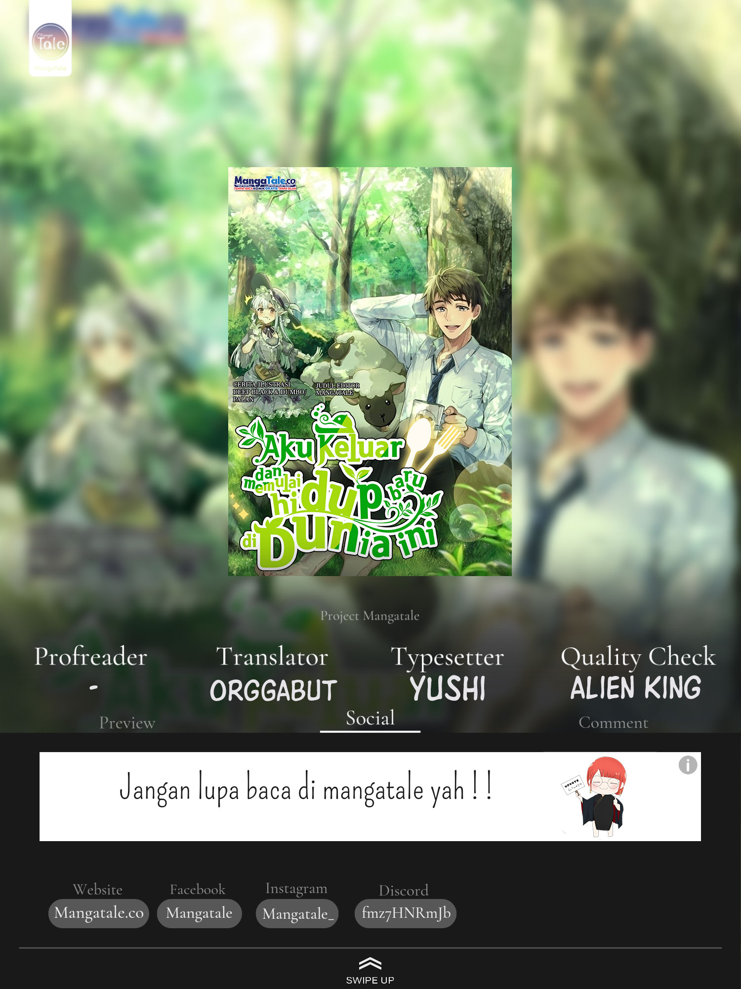 Halaman 1 dari Resigning and Healing in Another World Chapter 38