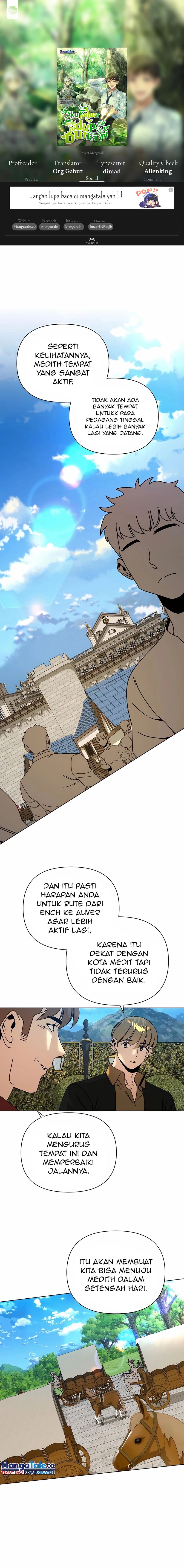 Halaman 1 dari Resigning and Healing in Another World Chapter 50