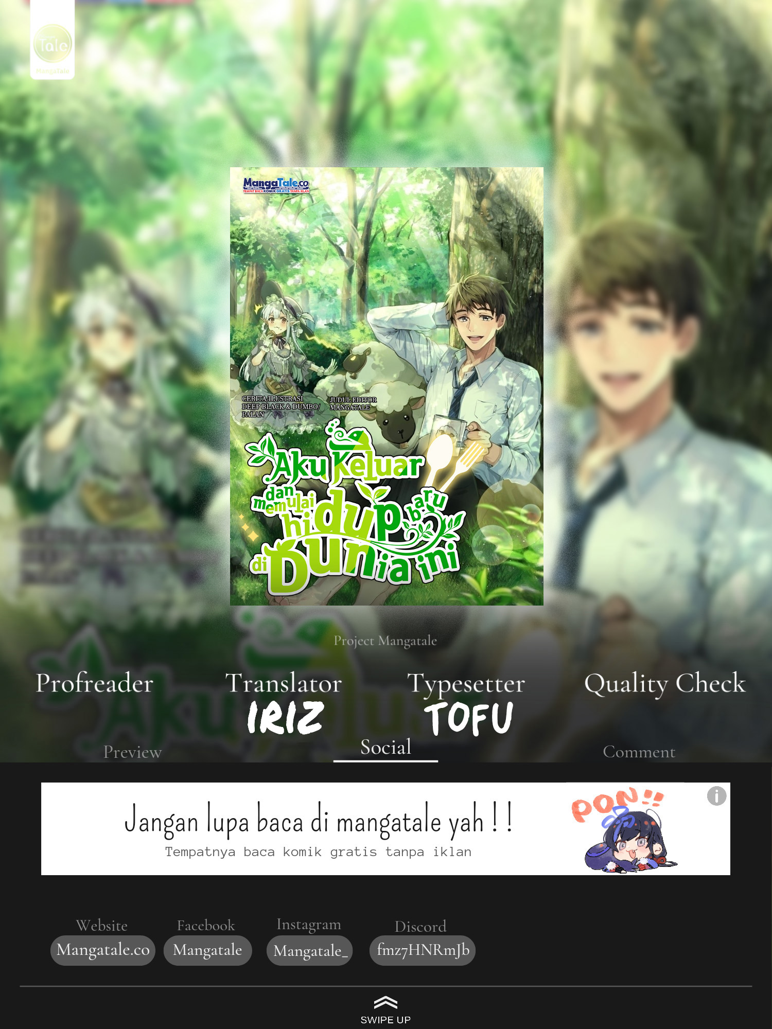Halaman 1 dari Resigning and Healing in Another World Chapter 74