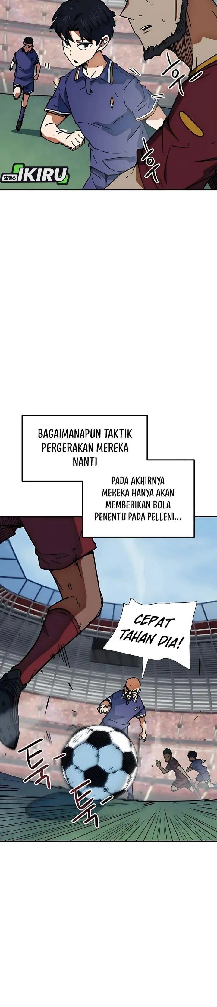 Halaman 38 dari I'm Not a Soccer Genius! Chapter 37