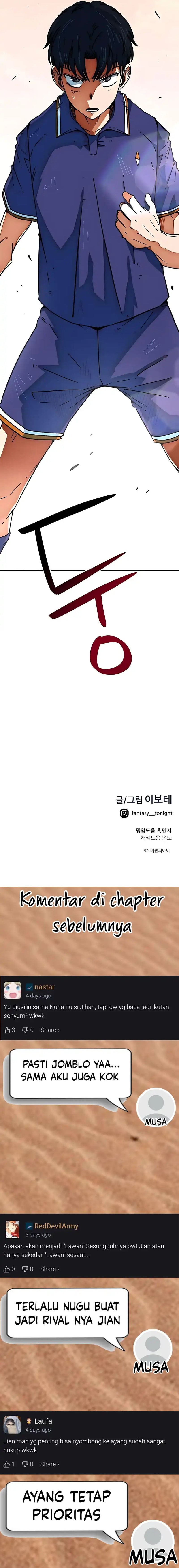 Halaman 28 dari I'm Not a Soccer Genius! Chapter 39