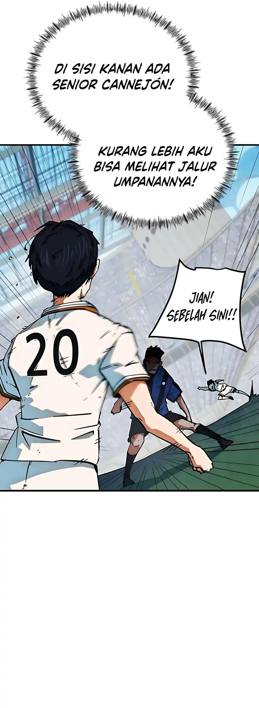 Halaman 38 dari I'm Not a Soccer Genius! Chapter 42