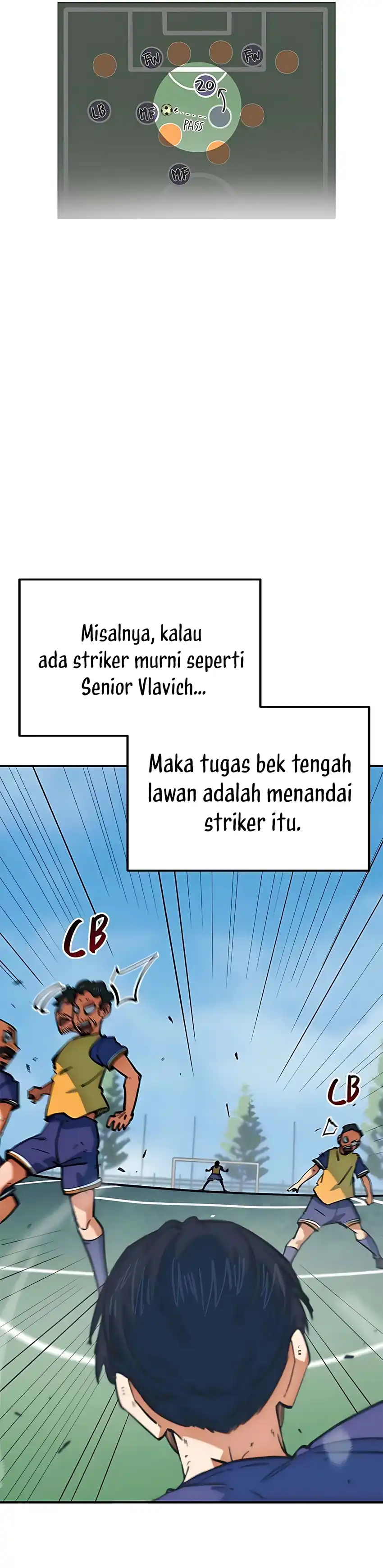 Halaman 45 dari I'm Not a Soccer Genius! Chapter 46