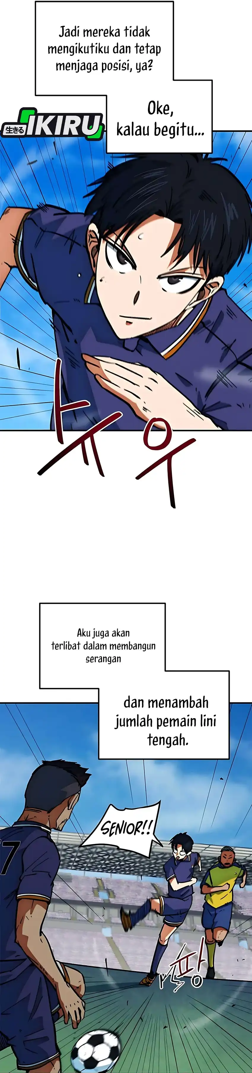 Halaman 33 dari I'm Not a Soccer Genius! Chapter 47