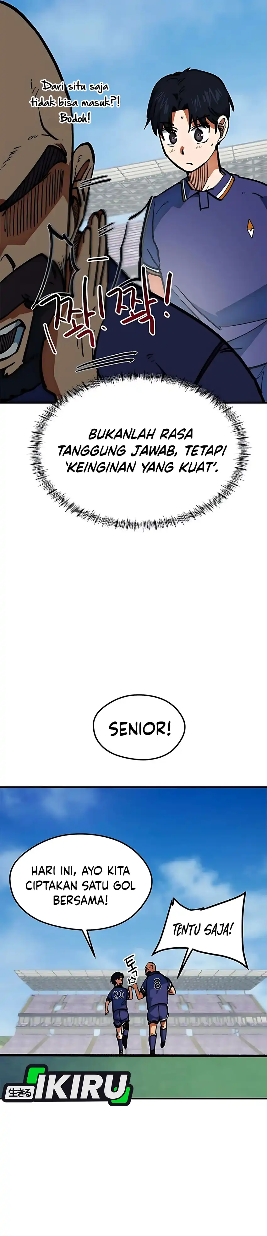 Halaman 44 dari I'm Not a Soccer Genius! Chapter 47