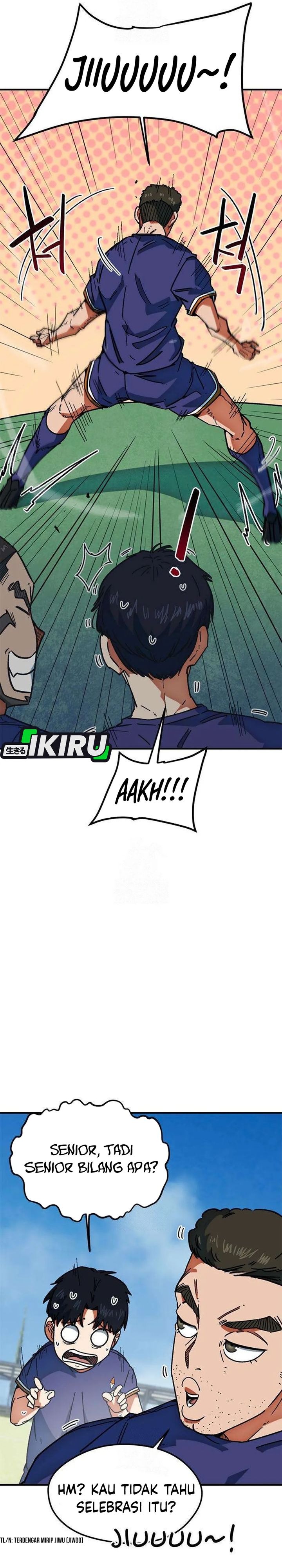 Halaman 14 dari I'm Not a Soccer Genius! Chapter 49