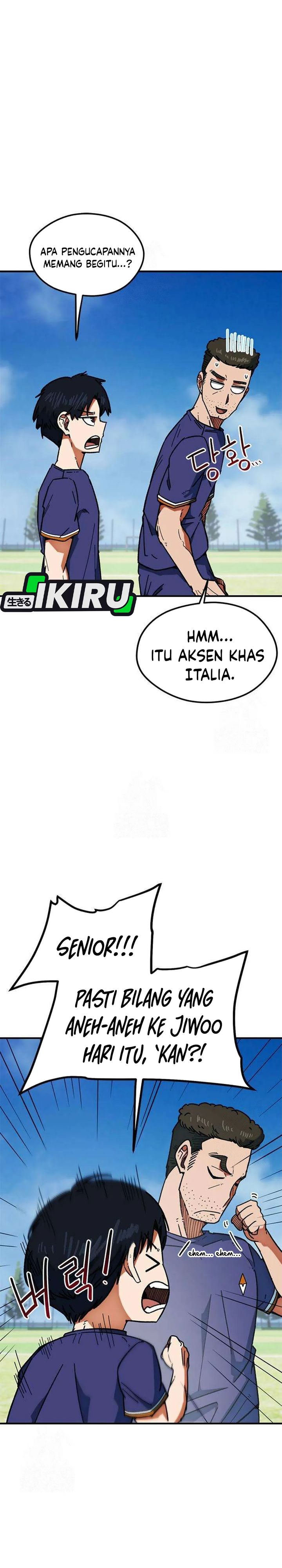 Halaman 15 dari I'm Not a Soccer Genius! Chapter 49