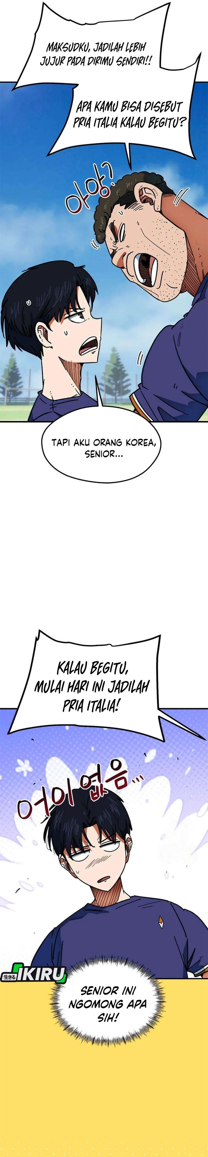 Halaman 17 dari I'm Not a Soccer Genius! Chapter 49