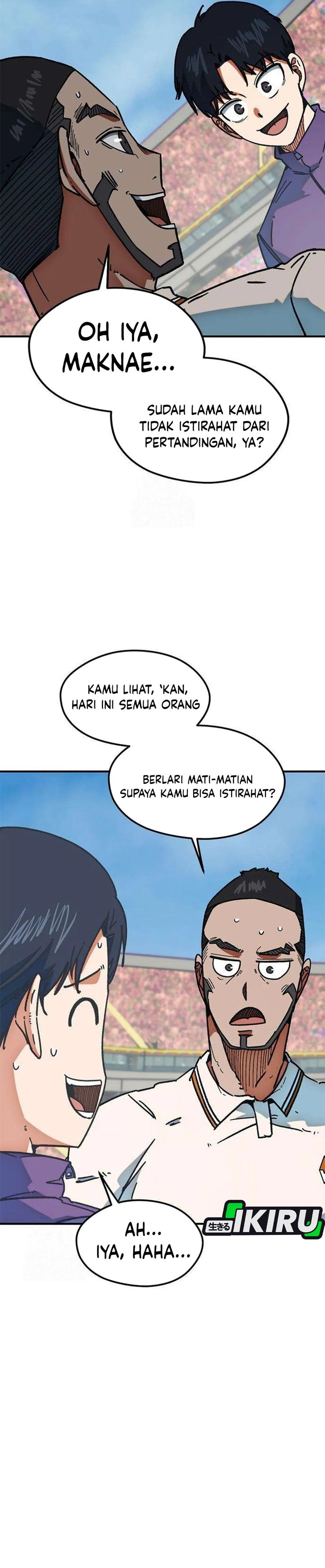 Halaman 42 dari I'm Not a Soccer Genius! Chapter 49