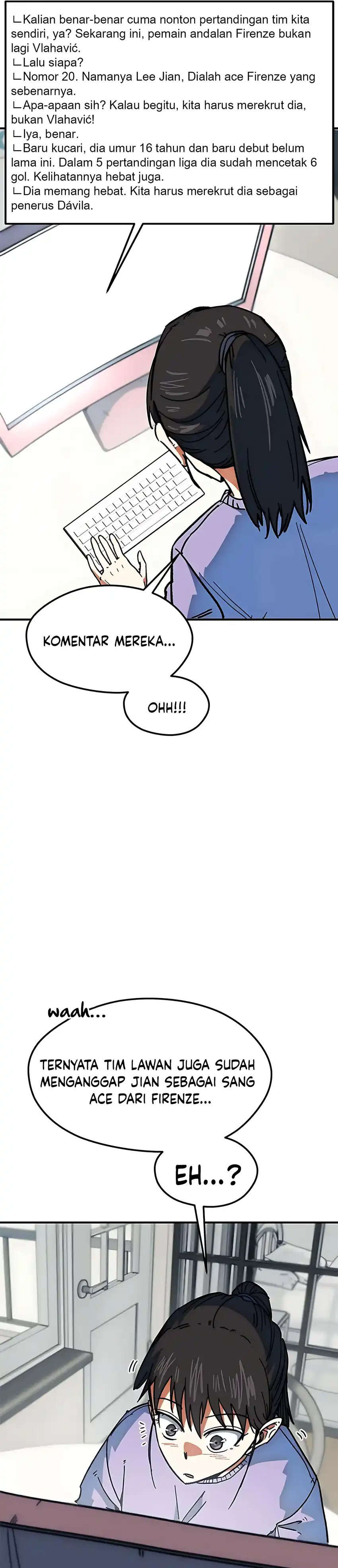 Halaman 10 dari I'm Not a Soccer Genius! Chapter 50