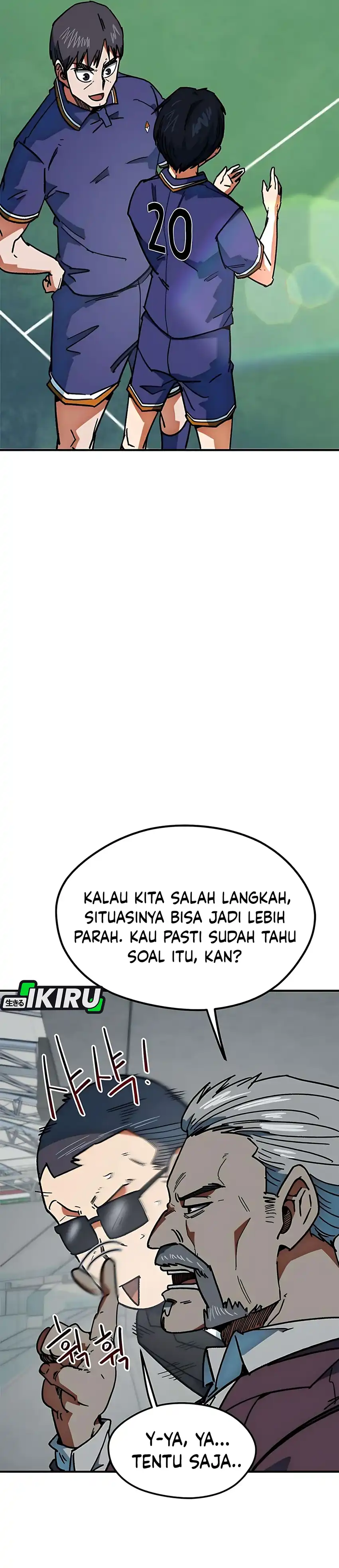Halaman 40 dari I'm Not a Soccer Genius! Chapter 50
