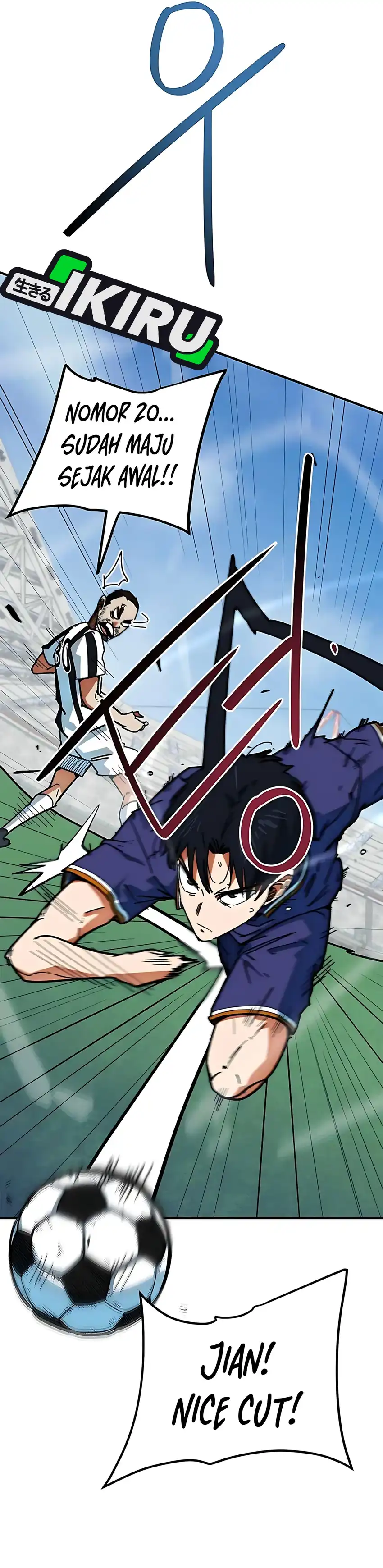 Halaman 46 dari I'm Not a Soccer Genius! Chapter 50