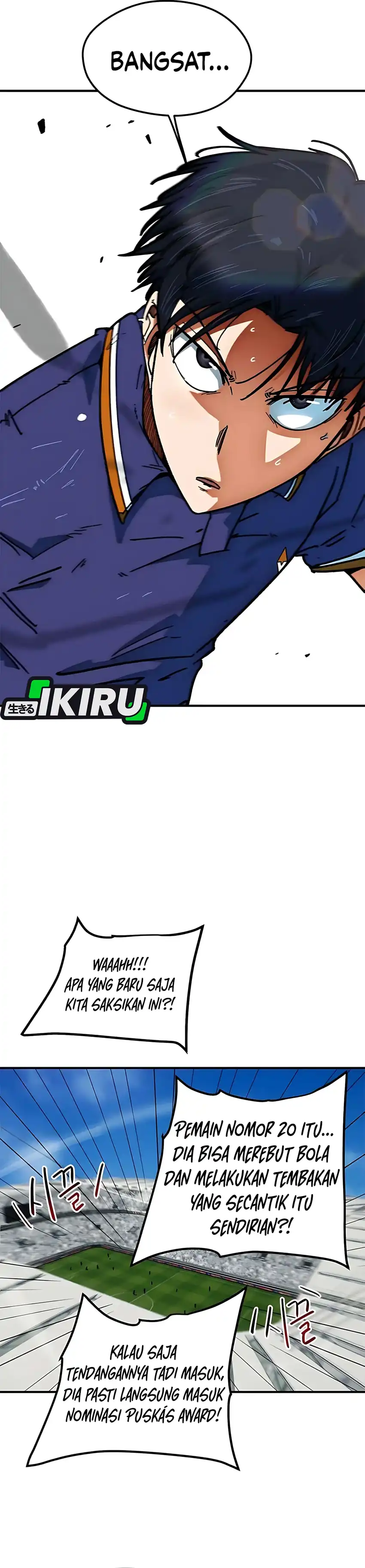 Halaman 53 dari I'm Not a Soccer Genius! Chapter 50