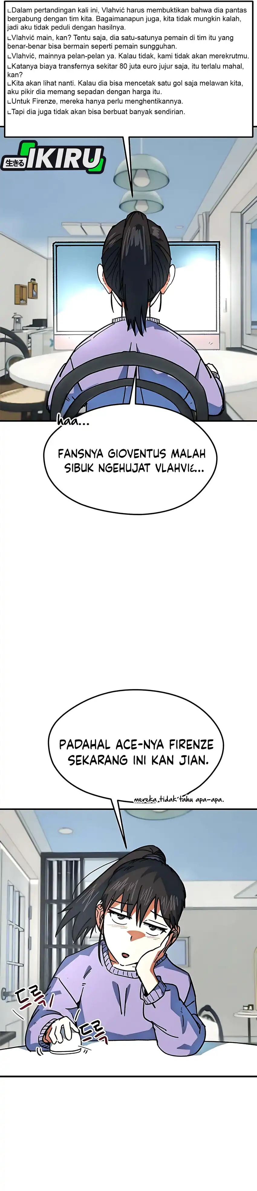 Halaman 8 dari I'm Not a Soccer Genius! Chapter 50