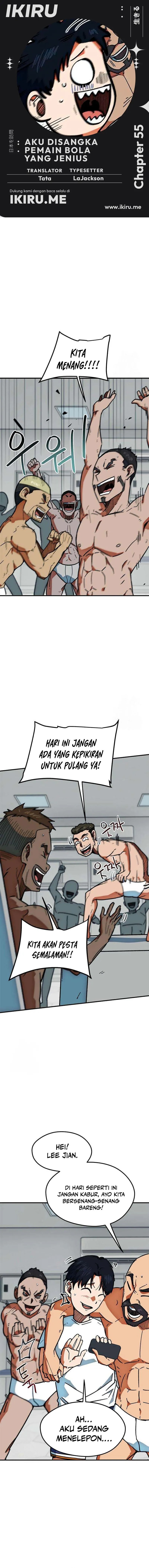 Halaman 1 dari I'm Not a Soccer Genius! Chapter 55