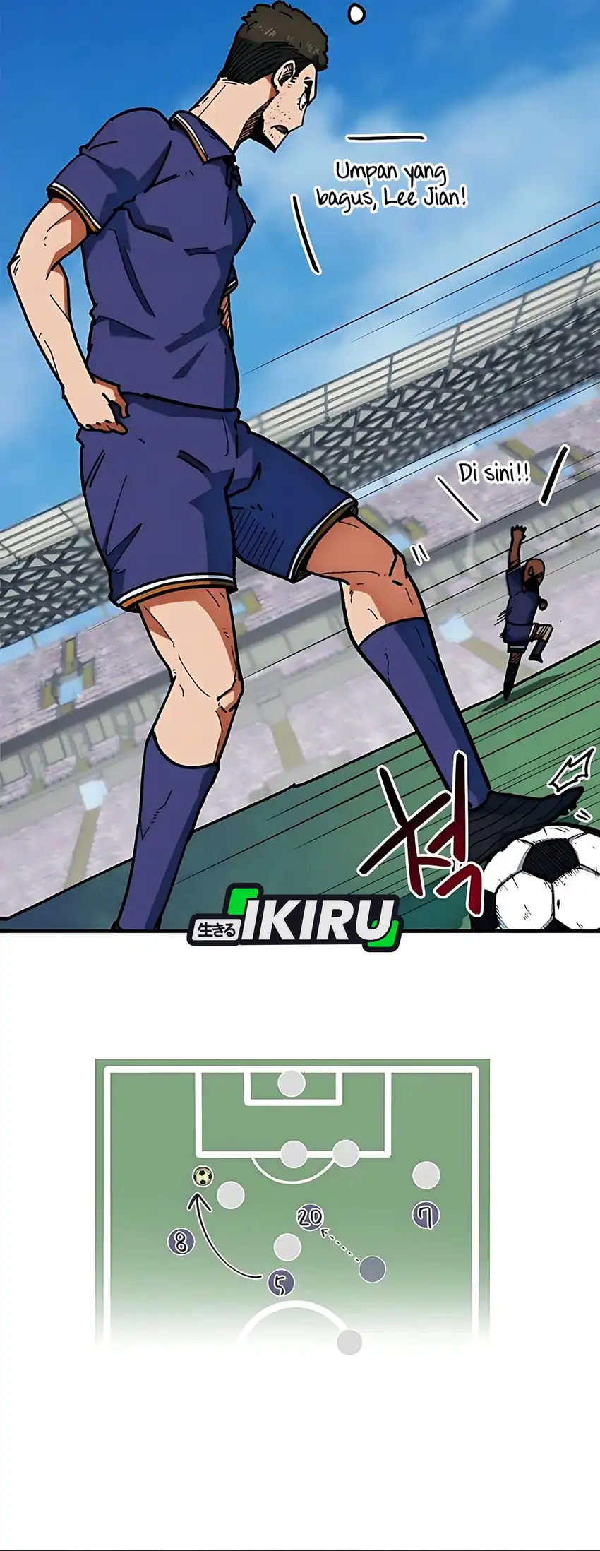 Halaman 38 dari I'm Not a Soccer Genius! Chapter 57