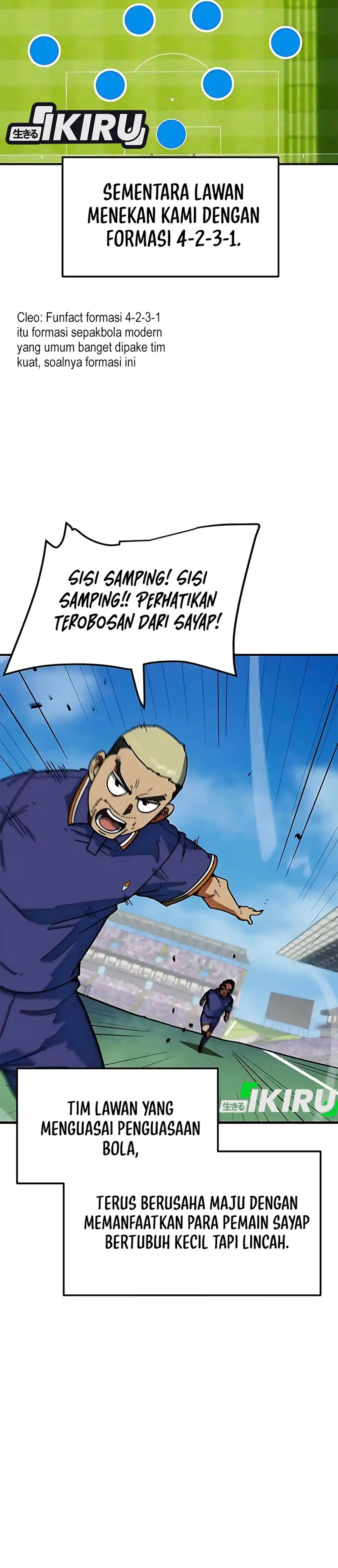 Halaman 23 dari I'm Not a Soccer Genius! Chapter 58